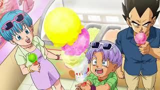 Vegeta takes his family to the amusement park  Dragon Ball Super  Funny moment  English dub