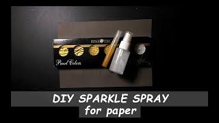 DIY Sparkle Spray quick & easy