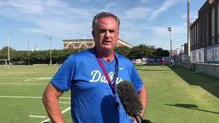 Sonny Dykes SMU excited for Homecoming crowd vs. USF