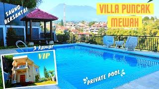 VILLA PUNCAK MURAH ADA KOLAM RENANG PRIBADI  AL MARINA