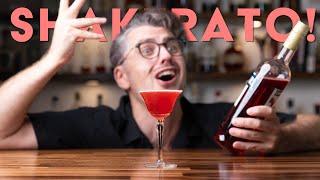 Shake it til you make it The ONE ingredient cocktail - Campari SHAKERATO