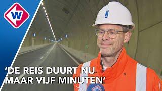 Omrijden is niet meer nodig want deze tunnel tussen Leiden en Katwijk gaat bijna open