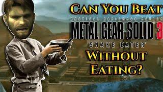 Can You Beat Metal Gear Solid 3 Snake Eater Without Eating?
