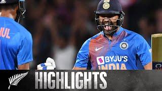 Sharma Stars In Thriller  SUPER OVER REPLAY  BLACKCAPS v India - 3rd T20 2020