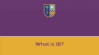 What is IB?