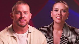 Channing Tatum & Scarlett Johansson Share Their First Impressions of Each Other  Spilling the E-TEA