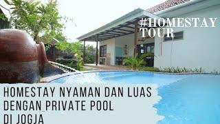 HOMESTAY NYAMAN DAN LUAS DENGAN PRIVATE POOL DI JOGJA  OMAH SAMBILEGI