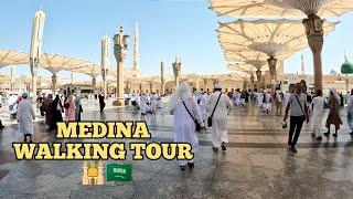 Medina Walking Tour Inside Masjid Al Nabawi and Downtown  Saudi Arabia