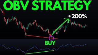 OBV INDICATOR STRATEGY ON BALANCE VOLUME  EP. 135