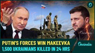 Russias Big Win in Makeevka 1500 Ukrainian Soldiers Killed as Putins Army Pushes Toward Pokrovsk