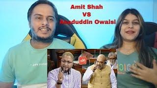 Amit Shah VS Asaduddin Owaisi Fight In Lok Sabha  AIMIM  PM Narendra Modi  BJP  YOYO TV