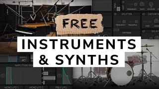 Best Free Instruments and Synth PluginsVSTs - 2020