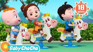 Playground Song  Outdoor Play and Learning  Song Compilation  Baby ChaCha Nursery Rhymes