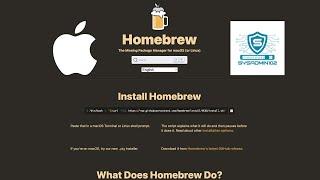 MacOS - How to Install Homebrew on Mac OS