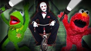 Kermit The Frog and Elmo Play A Game