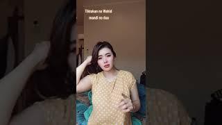 goyang pargoy tiktok daster meresahkan di atas kasur part16