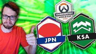 JAPAN vs SAUDI ARABIA  Overwatch World Cup 2023  Day 2