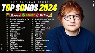 Ed Sheeran The Weeknd Bruno Mars Sia Rihanna AdeleDua LipaBillboard Pop Songs 2024 Playlist