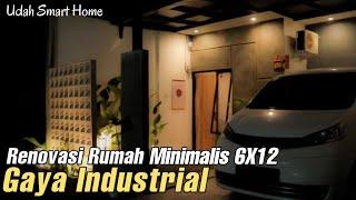 Renovasi Rumah Subsidi Gaya Industrial udah Smart Home  Special Edition @rumaqami with Onassis