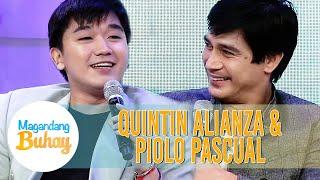 Quintin remembers the scene he did with Piolo  Magandang Buhay