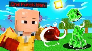 I Became ONE PUNCH MAN in Minecraft