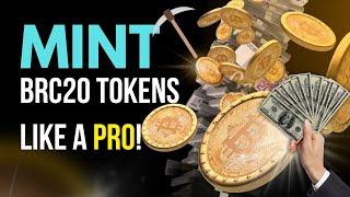 Complete BRC-20 Guide  How to MintBuy BRC20 token on Bitcoin? UniSat Tutorial