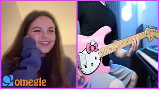 Playing Guitar on Omegle but I pretend Im a beginner 2