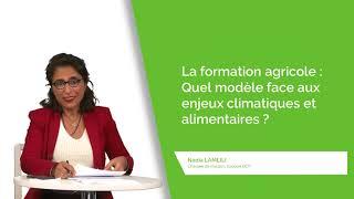 La formation agricole  quel modèle face aux enjeux climatiques et alimentaires ?