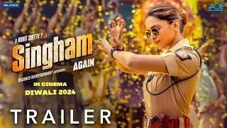 SINGHAM AGAIN  Official Trailer । Ajay Devgan । Deepika Padukone । Akshay kumar । Ranveer Singh