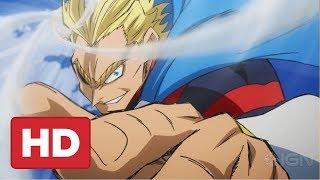 Young All Might Fight - My Hero Academia Two Heroes Clip