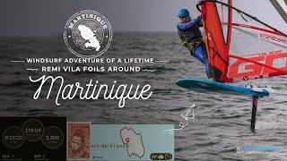 Windsurfing Experience 219km in ONE DAY  Long Distance Around Martinique