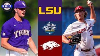 #3 LSU vs #2 Arkansas  SEC Tournament Winners Bracket  2023 College Baseball Highlights