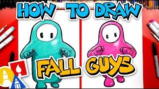 How To Draw Fall Guys Ultimate Knockout