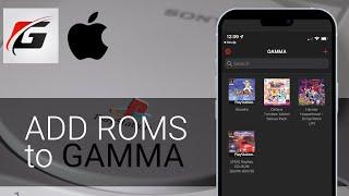 How-to Add ROMs to Gamma Emulator for iOS iPhoneiPad