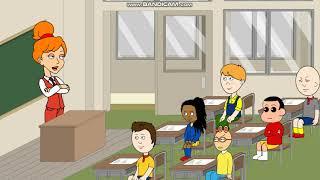 Classic Caillou cheats on his testbustedgrounded