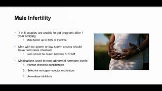 Medication for Male Infertility