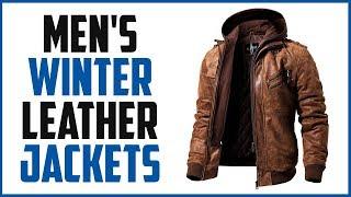 Best mens winter leather jacket