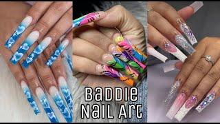 BADDIE ACRYLIC NAILS*2021*