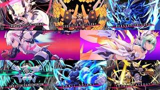 Gunvolt Chronicles Luminous Avenger iX All Player and Boss Skills