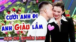 Đại gia TÀI SẢN KHỦNG vồ vập ôm hôn NỮ TIỂU THƯ NHÀ GIÀU vớt trúng HỦ VÀNG RỒI - Hẹn Hò Quyền Linh