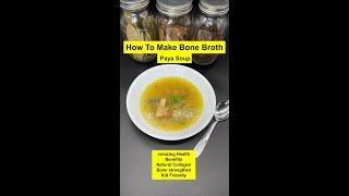 Mutton Bone Broth Recipe  Paya Soup Recipe  Healthy Soup for Kids