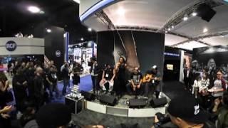 DEBBY HOLIDAY LIVE NAMM 2017 - 360º