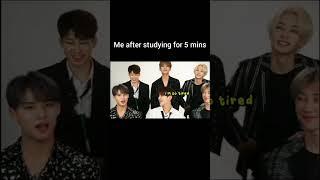 me after studying for 5mins #mingyu #seventeen #memes #shorts