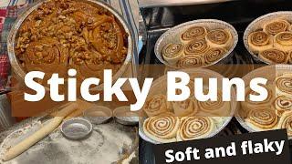 Sticky Buns in bulk recipe  Come bake with me