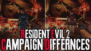 Resident Evil 2 Campaign Differences  Leon & Claire Campaign  Kelphelp