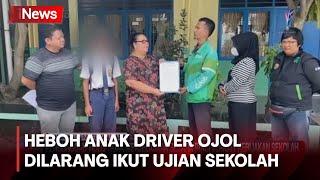 Anak Driver Ojol Dilarang Ikut Ujian Berakhir Damai