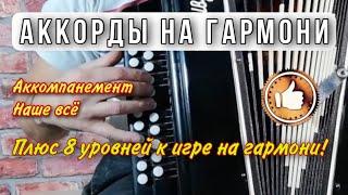 Как играть на гармони аккордами? Схема аккордов на гармони. Змейка аккордов на гармони.