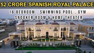 Watch 4 Kanal Furnished Marvelous Spanish Royal Palace Design By Pakistan No 1 Architect  House