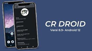 Install ROM crDroid v8.9 Redmi Note 8 Android 12.1