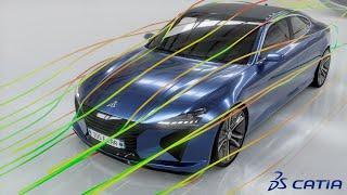 CATIA Design Talk - Aerodynamics for Design Styling Exploration for Vehicles